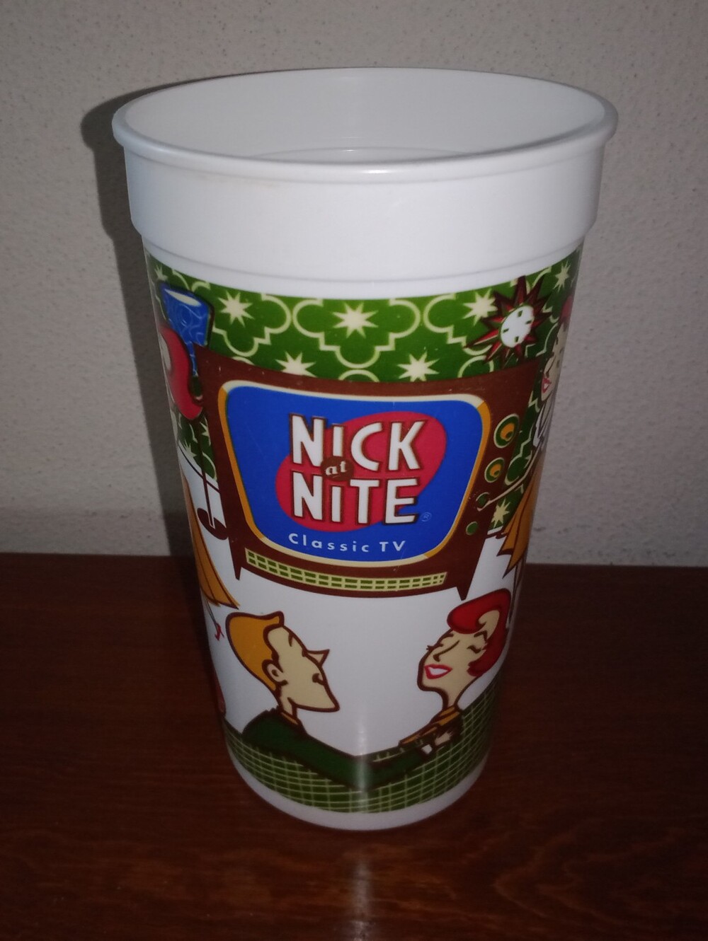 Vintage 1995 Hardee's Dick Van Dyke Dance Party Nick At Night Drink Cup Y2k